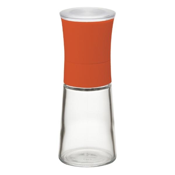 スパイスミル リベラリスタ ペッパー&ソルトミル S Liberalista （ ソルト＆ペッパーミル ペッパーミル ソルトミル 手動式 ガラス製 粗さ調節 胡椒挽き 塩コショウ 塩胡椒 塩こしょう 粉砕機 下ごしらえ キッチンツール ）【 レッド 】