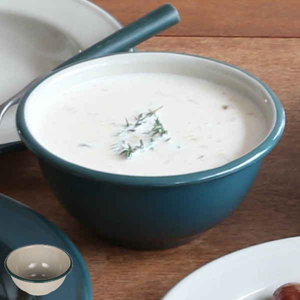 アウトドア 食器 ボウル ダルトン DULTON 480ml （ アウトドア食器 キャンプ食器 ホーローボウル ホーロー 臭い 付きにくい 汚れ 落ちやすい 耐久性 普段使い キャンプ ） 【 ベージュグリーン 】