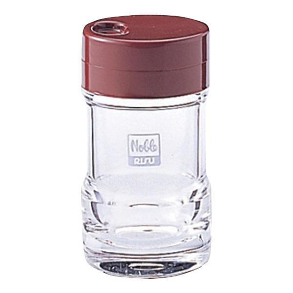 調味料入れ 90ml ノーブル 業務用 塩コショウ入れ （ 塩胡椒入れ 塩こしょう入れ ソルト ペッパー 調味料ボトル スパイスボトル 粉末調味料 卓上 調味料 入れ 容器 ボトル 保管 保存 卓上備品 飲食店 居酒屋 定食屋 カフェ 店舗 店 ）【 ブラウン 】