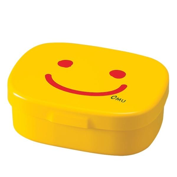 お弁当箱 1段 ワンタッチランチ OBENTO TIME 400ml ランチボックス （ 食洗機対応 レンジ対応 弁当箱 一段弁当箱 一段 仕切り付き 食洗機OK レンジOK 弁当 子供 女子 大人 1段お弁当箱 かわいい おしゃれ 日本製 ） 【 イエロー 】