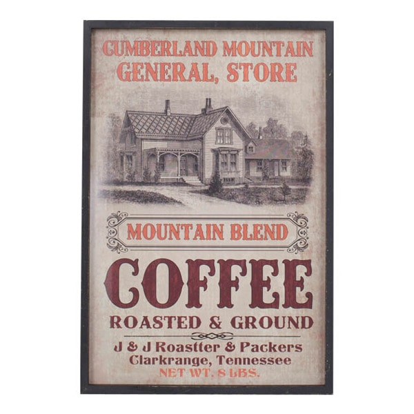 アートフレーム コーヒー R&G ダルトン DULTON インテリアフレーム （ フレームポスター アートポスター 壁飾り アンティーク風 壁掛け 置き インテリア 雑貨 おしゃれ レトロ アメリカン リビング ）