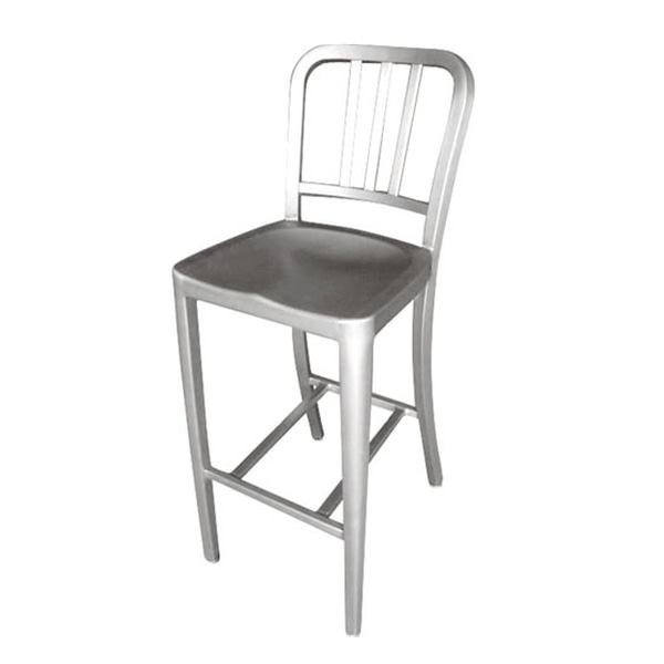カウンターチェア ダルトン DULTON 座面高76cm アルミニウム バー チェア 椅子 アルミ製 （ チェアー イス いす ハイチェアー リビング ダイニング 寝室 腰掛け ）
