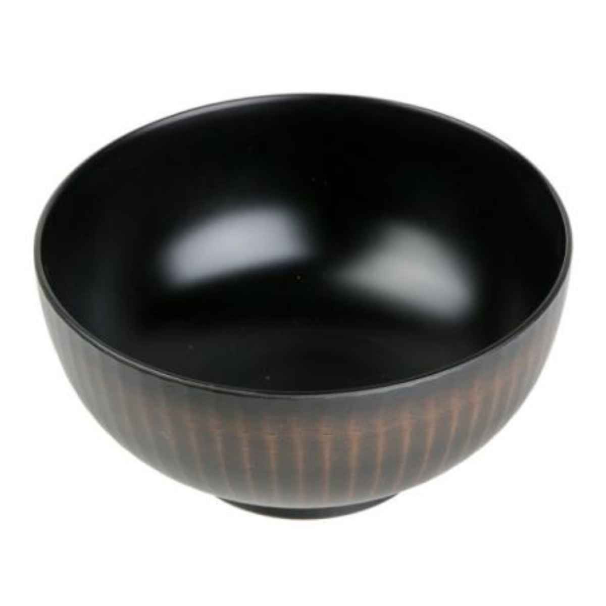 麺鉢 17cm ONES きらら 栃木目 プラスチック製 （ 食洗機対応 電子レンジ対応 椀 深型 鉢 ラーメン鉢 丼 プラスチック 食器 ボウル 麺 スープ ラーメン うどん そば おしゃれ 汁もの 深鉢 うつわ 日本製 単品 1枚 ）