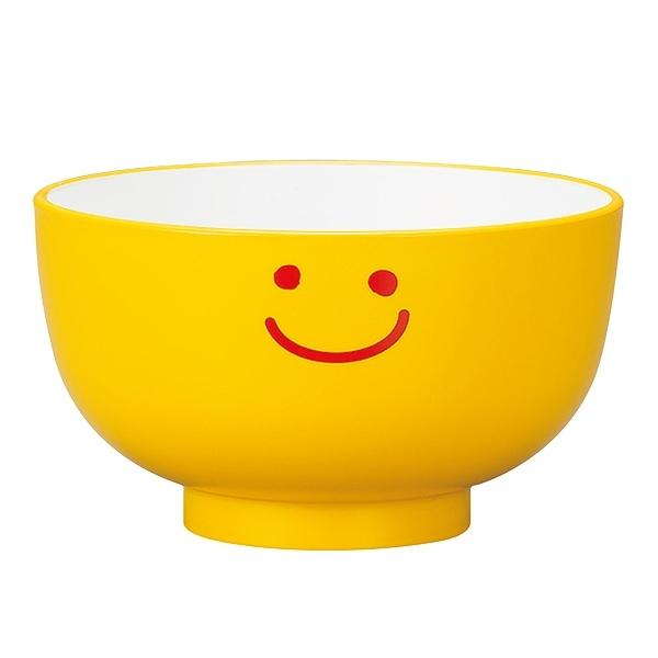 お椀 250ml OMU SMILE 皿 子供用食器 プラスチック 日本製 （ 食洗機対応 電子レンジ対応 汁椀 子供用 茶碗 お碗 子ども キッズ うつわ 子供 こども 用 スマイル おしゃれ かわいい ） 【 ちゃっぷ 】