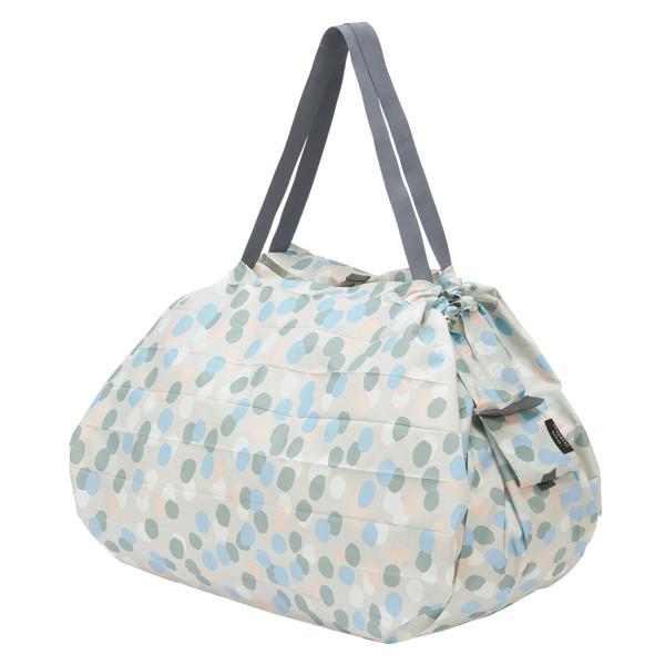 マーナ エコバッグ shupatto シュパット コンパクトバッグ L （ MARNA マイバッグ エコバック 洗濯可能 北欧 コンパクト 折りたたみ マチ広 買い物バッグ レジバッグ レジかご サブバッグ 買い物袋 大容量 おすすめ ） 【あられ】