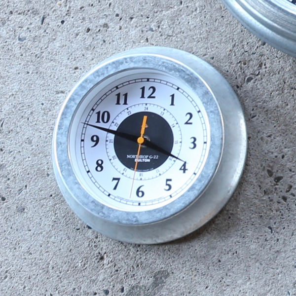 掛け時計 幅22.5cm NORTHROP 時計 DULTON ダルトン おしゃれ （ 掛時計 壁掛け 壁掛け時計 クロック ウォールクロック シンプル スチール アナログ ）
