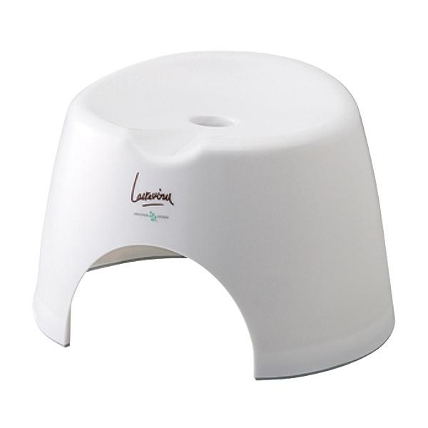 風呂椅子 ラスレヴィーヌ 20cm Ag＋ 抗菌 日本製 （ 風呂いす 風呂イス お風呂 銀抗菌 銀 Aｇバスチェア 椅子 腰掛け Ag抗菌 バスチェアー イス 水切れ お手入れ簡単 丈夫 滑り止め ）【 ホワイト 】