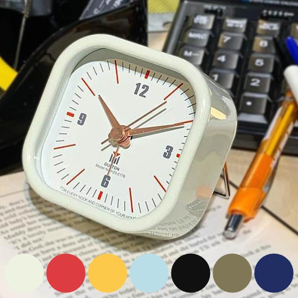 目覚まし時計 ダルトン DULTON アラームクロック カラー 時計 （ 置き時計 めざまし時計 アラーム おしゃれ 北欧 クロック めざまし 寝室 子供部屋 部屋 玄関 キッチン 書斎 デスク シンプル ） 【 ブルー 】