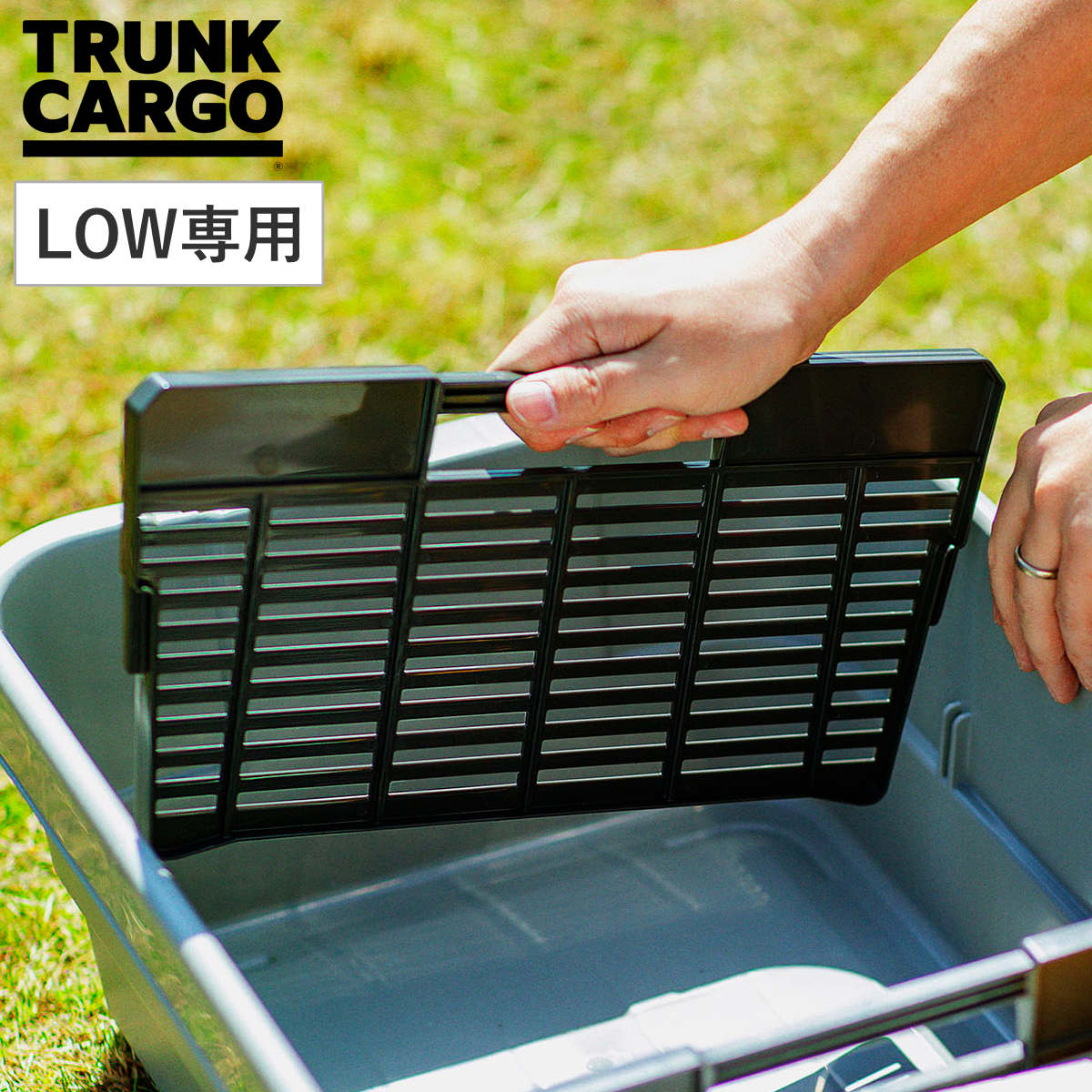 仕切り板 トランクカーゴ LOW専用 ロータイプ （ 専用 仕切り 板 仕分け 分類 分ける パーツ LOW TC-50S TC-30S TC-70S 対応 ロー ）