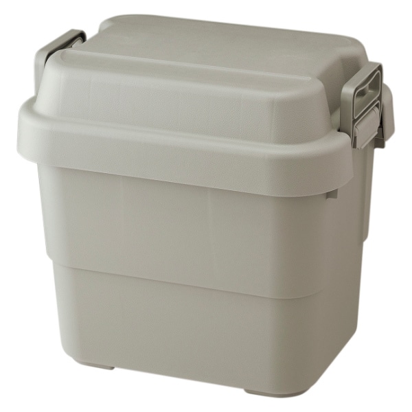 ハードケース 幅39.2×奥行29.4×高さ37cm トランクカーゴ TC20 収納ケース （ 座れる 収納ボックス 屋外 スタッキング 収納 ボックス ケース 頑丈箱 フタ付き 工具箱 プラスチック アウトドア 持ち手付き 日本製 おしゃれ ） 【グリーン】