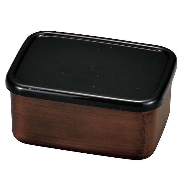 お弁当箱 1段 250ml 長方形 ランチプラス S 栃木目 （ 弁当箱 ランチボックス レンジ対応 食洗機対応 一段 大人 レンジOK 食洗機OK お弁当 弁当 保存容器 一段弁当箱 木目 日本製 ）