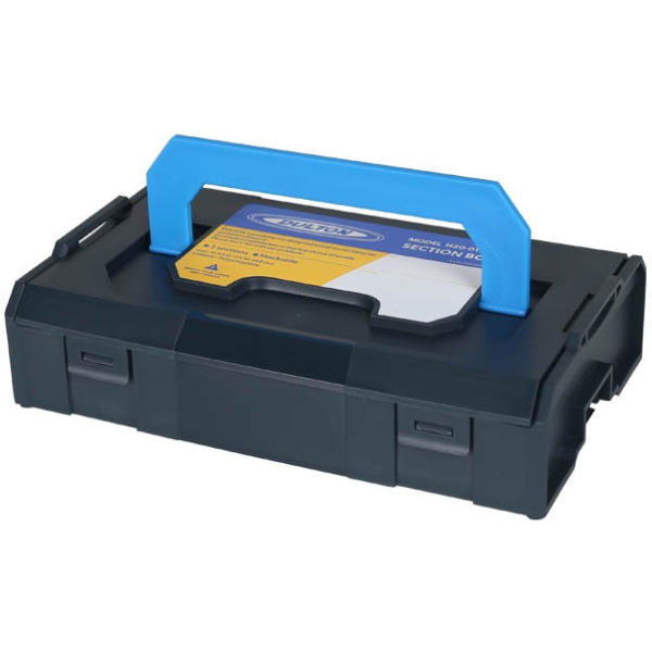 ダルトン 収納ボックス 幅26×奥行15.5×高さ6.5cm セクションボックス スタッキング （ DULTON 小物収納 プラスチック 小物ケース 収納ケース 小物 収納 ボックス ケース フタ付き 小物収納ケース 持ち手付き ふた付き おしゃれ ）【 グリーン×ブルー 】