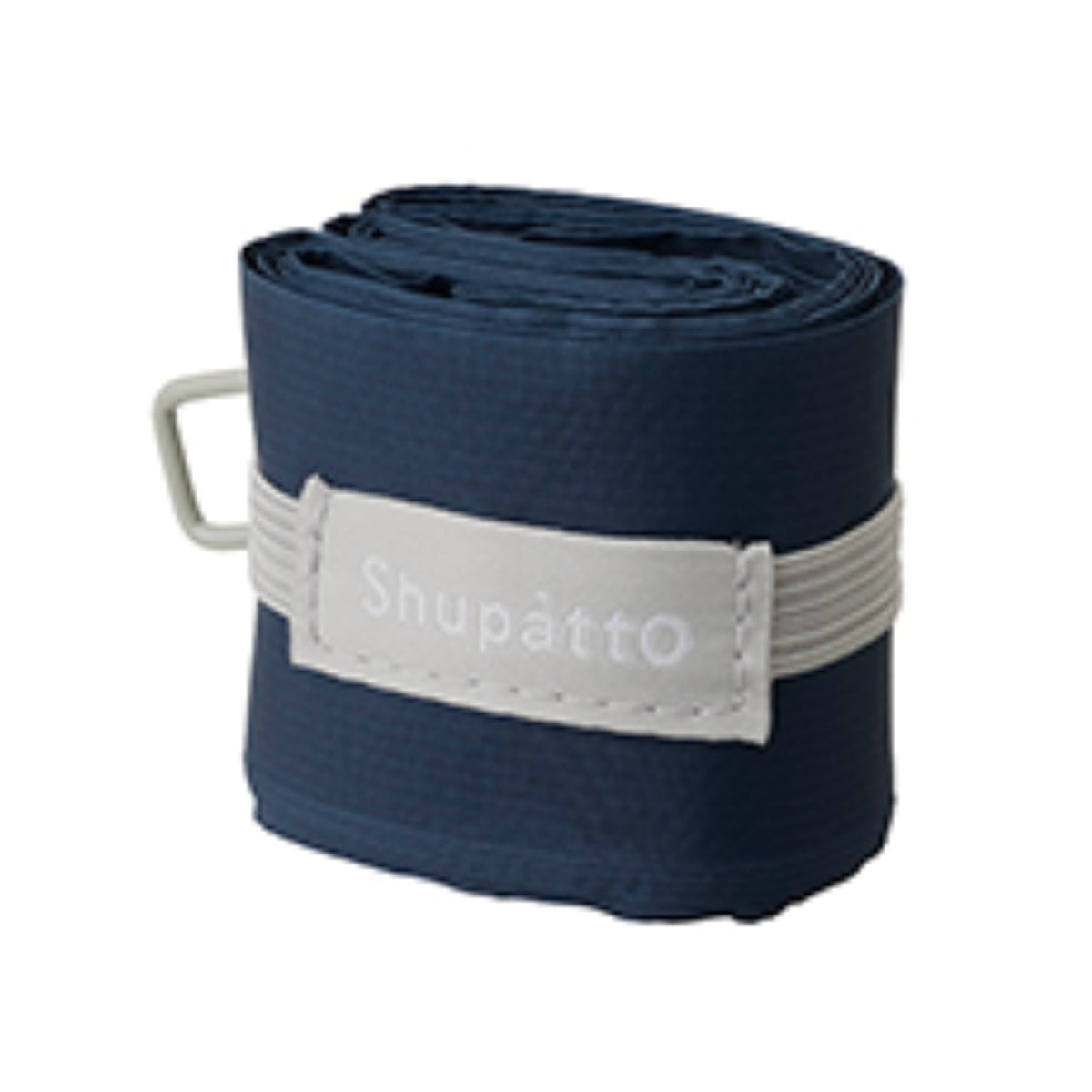 マーナ エコバッグ シュパット shupatto ミニマル 無地 12L （ MARNA エコバック マイバッグ 折りたたみ コンパクト しゅぱっと シュパッと しずく レジ袋 レジバッグ 買い物袋 洗える 丈夫 軽量 マチ広 おしゃれ ） 【ネイビー】