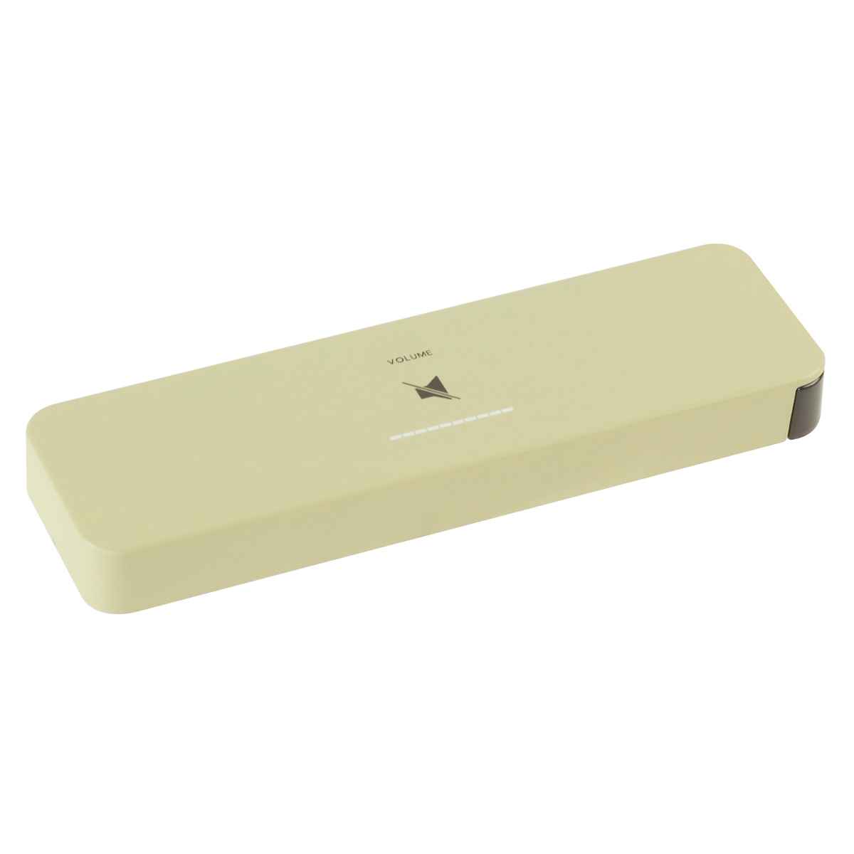 コンビセット 箸 スプーン 18cm VOLUME スライド （ 18センチ カトラリーセット お箸 大人 お弁当用 弁当 お弁当 持ち運び カトラリー セット 携帯用 ）【 ベージュ 】