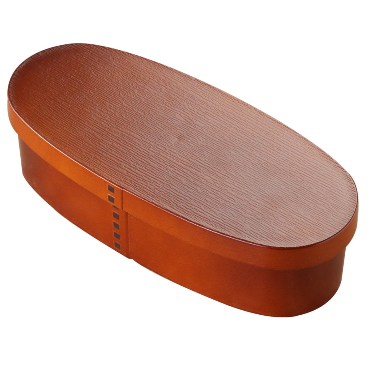 弁当箱 曲げわっぱ 抗菌 1段 600ml スリム BENTO （ お弁当箱 ランチボックス レンジ対応 食洗機対応 女子 大人 わっぱ弁当箱 和風 銀 AG レンジOK 食洗機OK お弁当 弁当 ランチベルト付き 仕切り付き 一段 日本製 ） 【ライトブラウン】