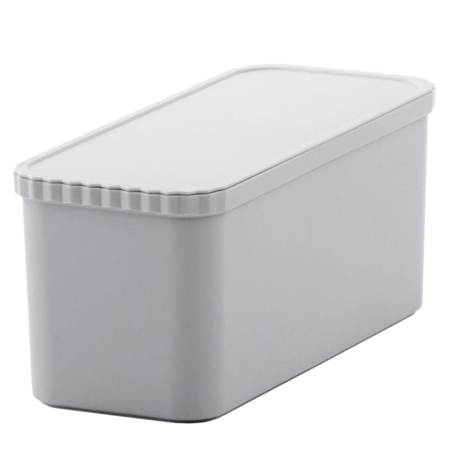 インナーボックス6 スタックアップコンテナー専用 （ 収納ボックス 収納ケース 蓋付き インナーケース 小物収納 ボックス 日本製 収納 ケース 工具箱 プラスチック おしゃれ アウトドア 専用ケース フタ付き 屋外 屋内 ） 【グレー】