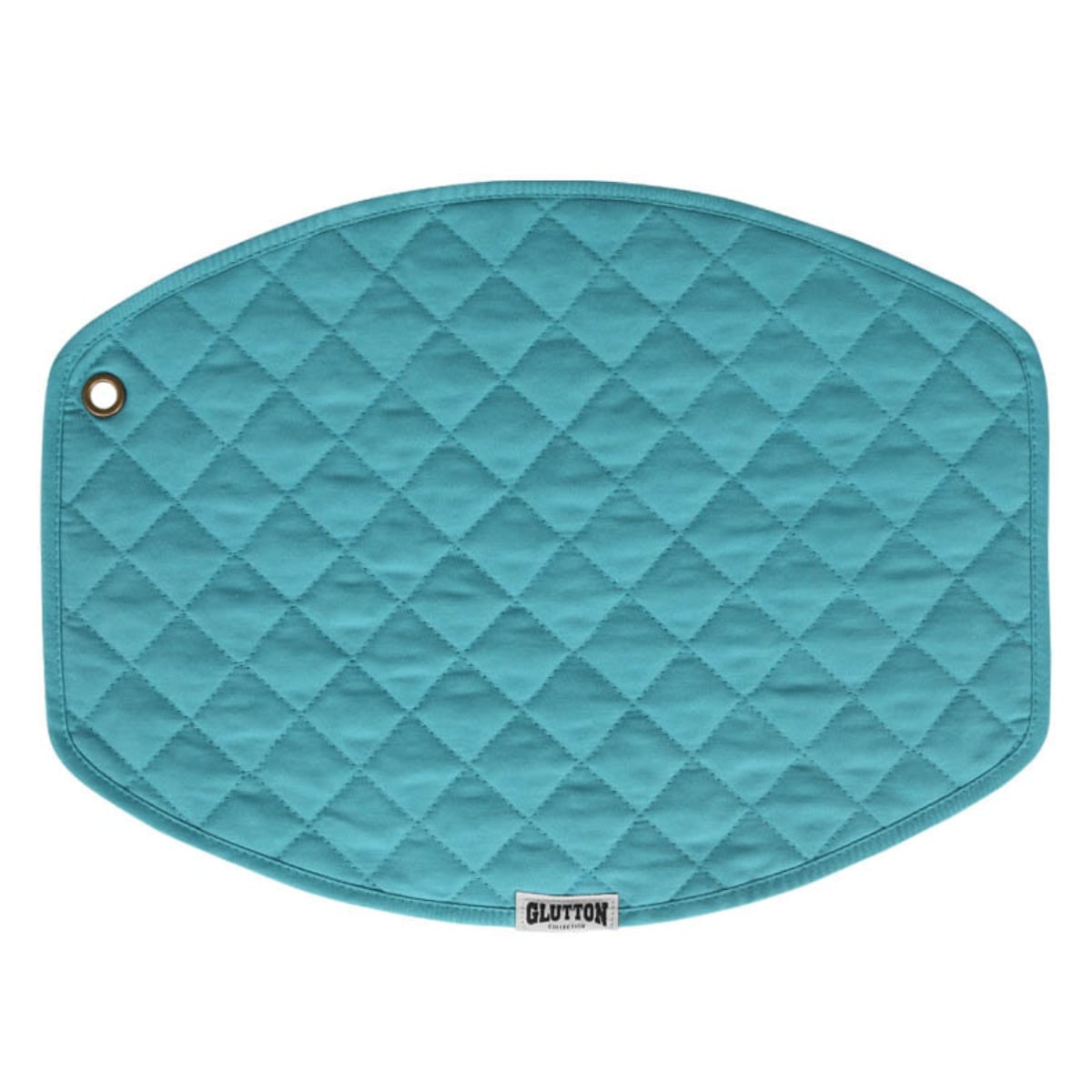 DULTON ランチョンマット 46×34cm グルートトン プレイスマット 綿100％ （ ランチマット テーブルウェア インテリア キッチン用品 おしゃれ 洗える 洗濯可能 キルティング キルト カジュアル アウトドア ハトメ付き ）【 ブルー 】