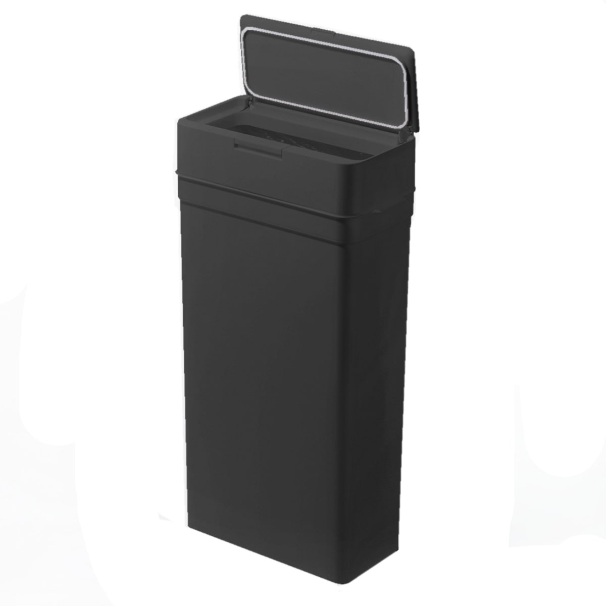 ゴミ箱 25L シールズ 抗菌仕様 （ ごみ箱 25リットル ダストボックス 抗菌 ふた付き 分別 スリム シンプル 奥行17 省スペース 隙間収納 ワンタッチ オープン 密閉 ニオイ漏れ防止 生ゴミ オムツ 袋 見えない ）