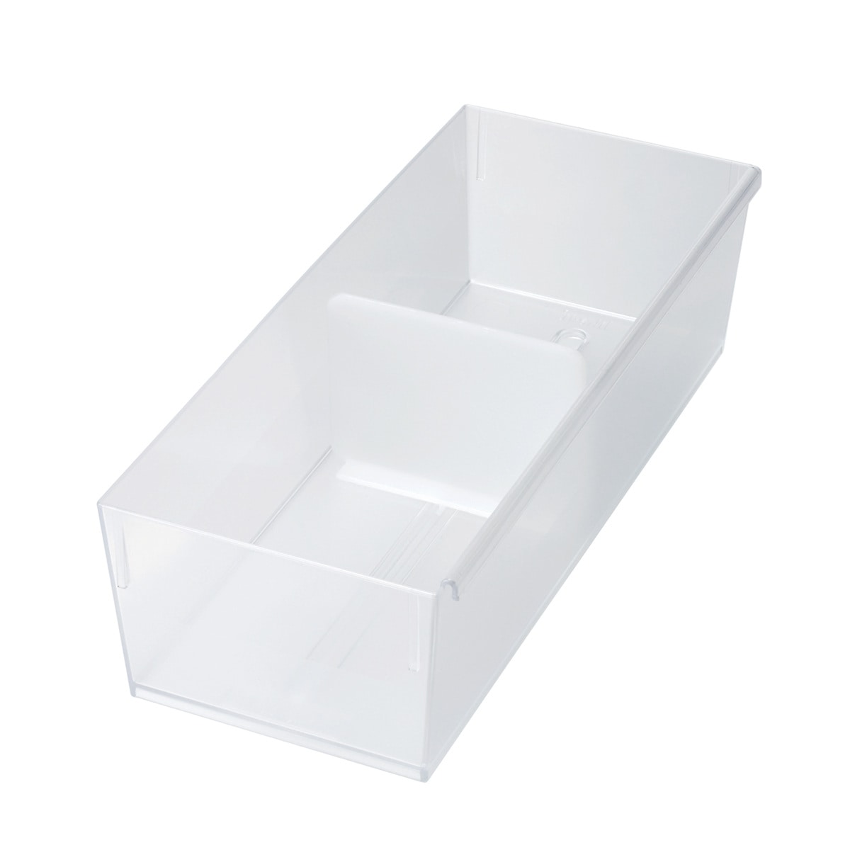 ランジェリーケース （ 仕切りケース 幅14×奥行33×高さ9.5cm ランジェリー 下着 収納 ケース 仕切り プラスチック クリア タンス 引き出し 日本製 衣類収納 連結可能 引出し 仕切りボックス 小物収納 透明 ランジェリー収納 整理 ）
