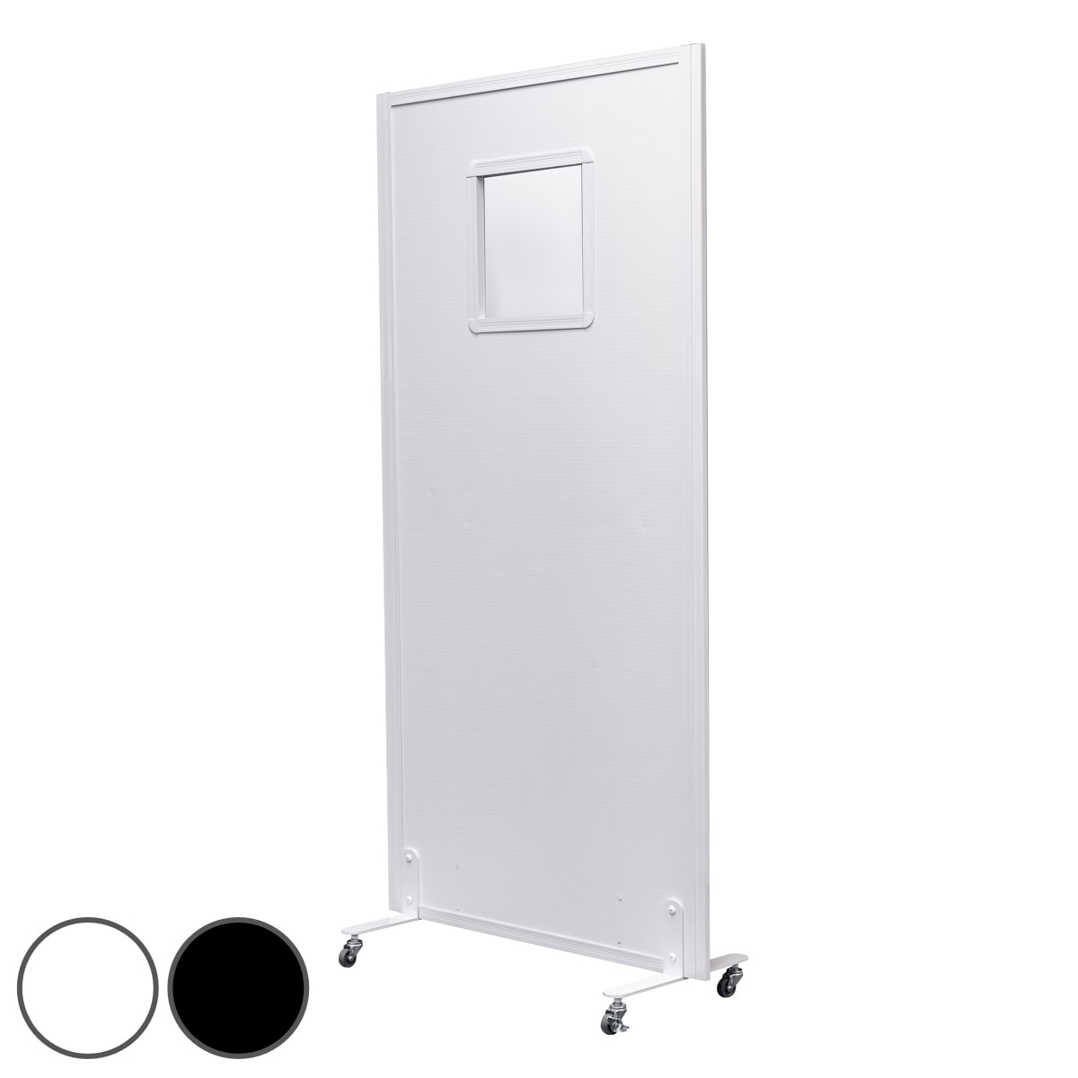 吸音ブース用ウォール REMUTE （ 間仕切り 衝立 パーテーション 吸音ブース用 パーツ 扉 吸音 ボックス オフィス リモートワーク ブース 個室 テレワーク Web会議 ついたて 小窓 取っ手 ドア カスタマイズ ）【 ブラック 】