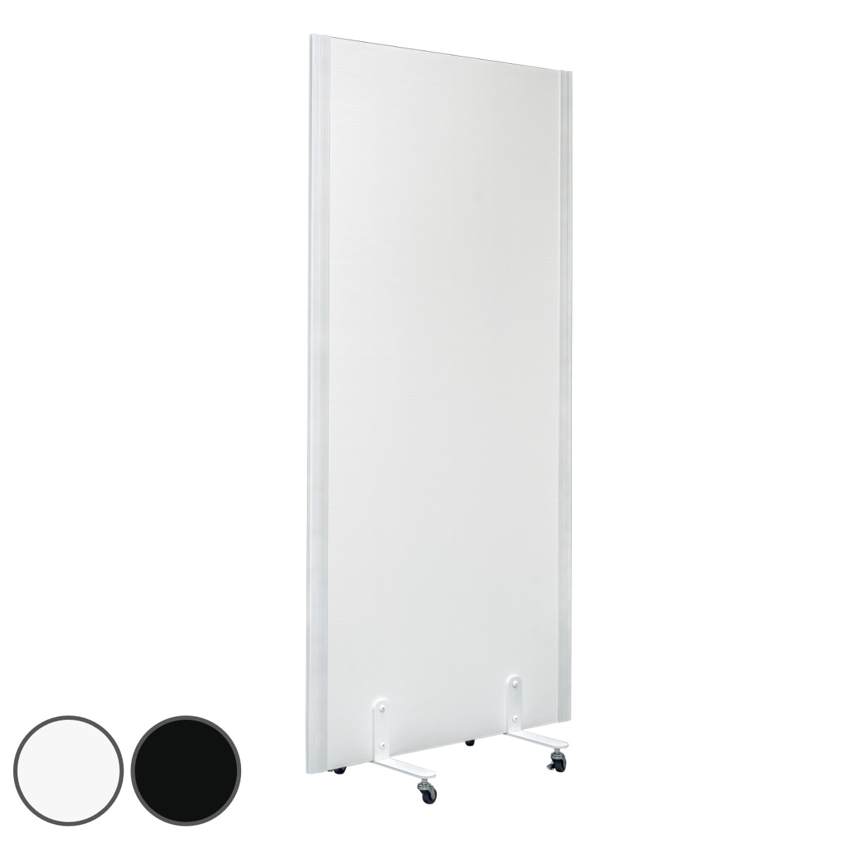 パーテーション 吸音パーテーション REMUTE （ 間仕切り 仕切り 目隠し 衝立 自立 吸音 キャスター 移動 スクリーン リモートワーク テレワーク Web会議 在宅勤務 電話 防音 雑音 騒音 軽減 リビング 部屋 オフィス 日本製 ）【 ブラック 】