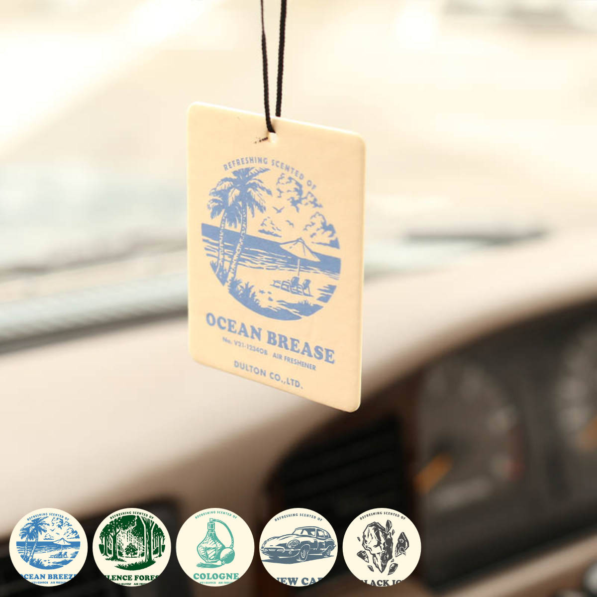 ダルトン FOR CAR LIFE エアフレッシュナー （ DULTON カーフレッシュナー カーフレグランス 芳香剤 消臭 吊り下げ 車 車内 カーアクセサリー おしゃれ 車用品 カー用品 ）【 ケルン 】