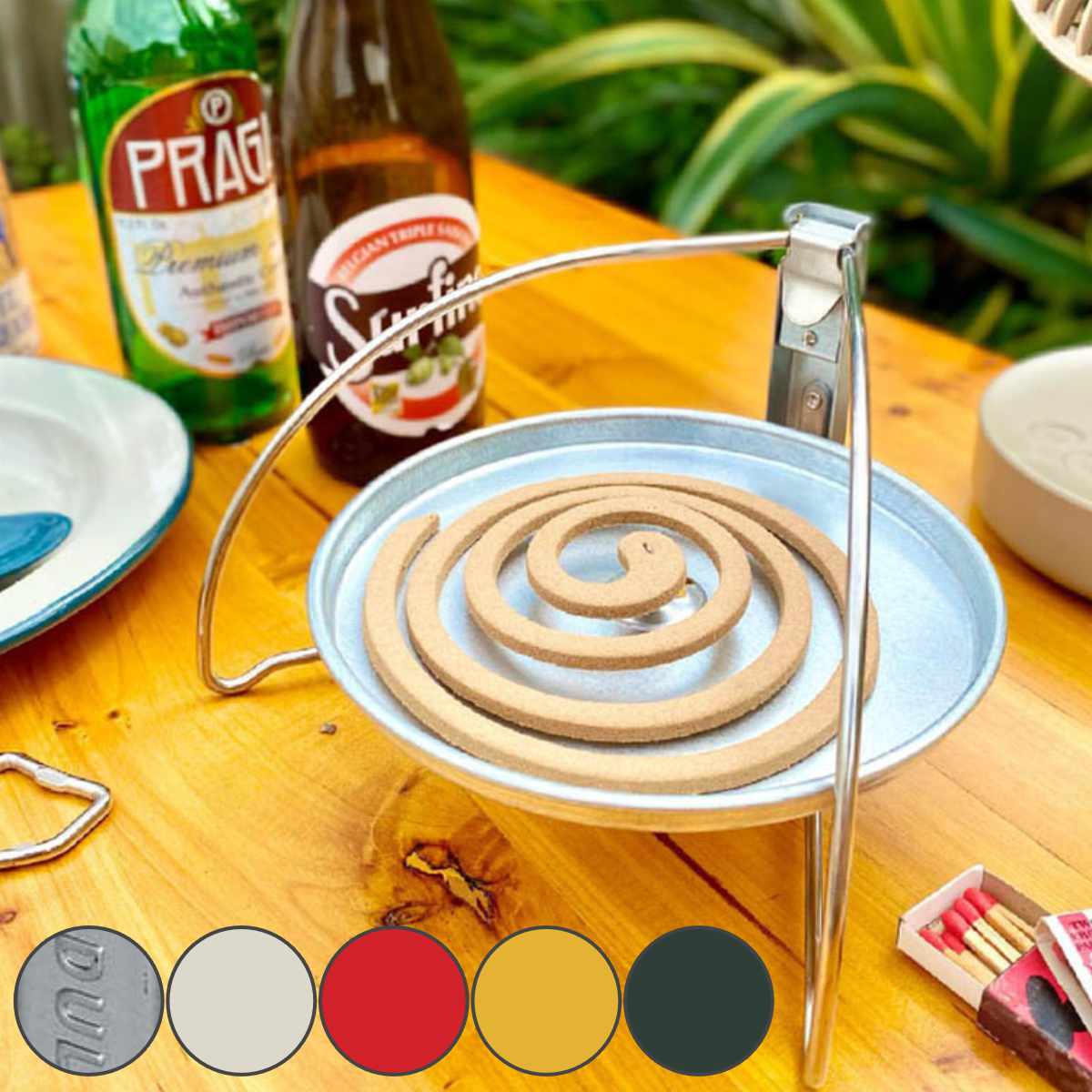 ダルトン モスキートコイルホルダー 蚊取り線香ホルダー （ DULTON 蚊取り線香入れ 蚊遣り器 インテリア おしゃれ キャンプ アウトドア BBQ ベランダ 蚊 虫除け 虫よけ ）【 ガルバ 】