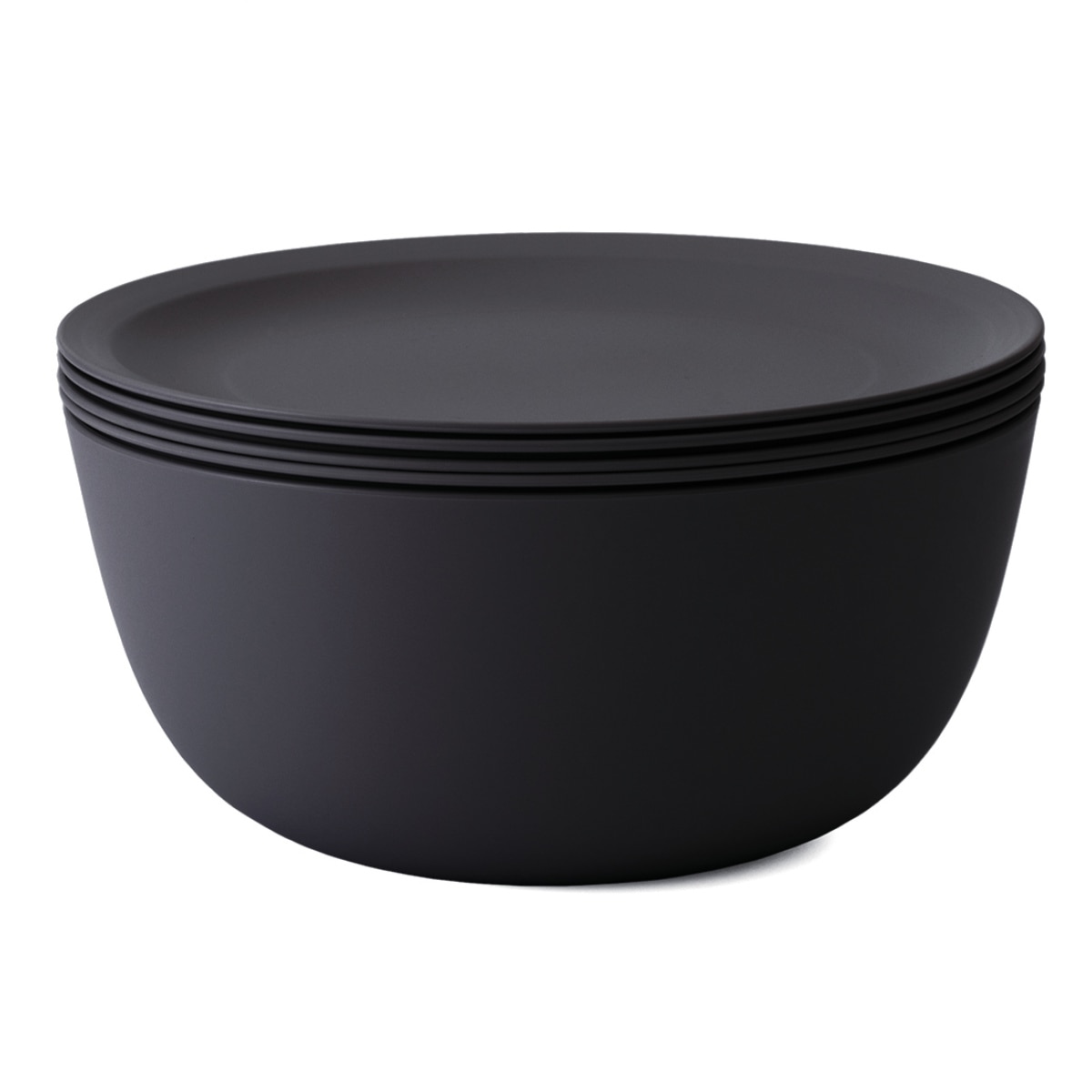 米研ぎボウル 6点セット ライクイット 電子レンジ対応 食洗機対応 日本製 米とぎにも使えるザルとボウル LBK-10 （ like-it 米とぎボウル 皿 蓋 セット 米研ぎザル 水切りザル 水切りボウル ） 【ブラック】