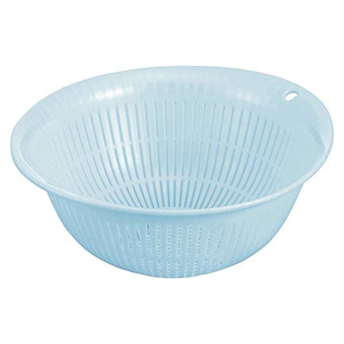 コランダー 24cm H＆H （ ザル 水切りザル ざる 水切りボウル 水切り 湯切り 野菜 下ごしらえ キッチンツール 水切りざる 24センチ 防汚加工 抗菌加工 シンプル お手入れ簡単 キッチン用品 台所用品 料理道具 調理小物 ）