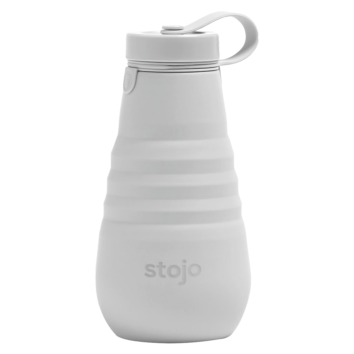 水筒 stojo BOTTLE 590ml スクリュー 食洗機 電子レンジ 対応 （ ストージョ タンブラー シリコン カップ 折りたたみ マイカップ コーヒー ふた付き 持ち運び アイス ホット おしゃれ エコ ストラップ付き ） 【CASHMERE】