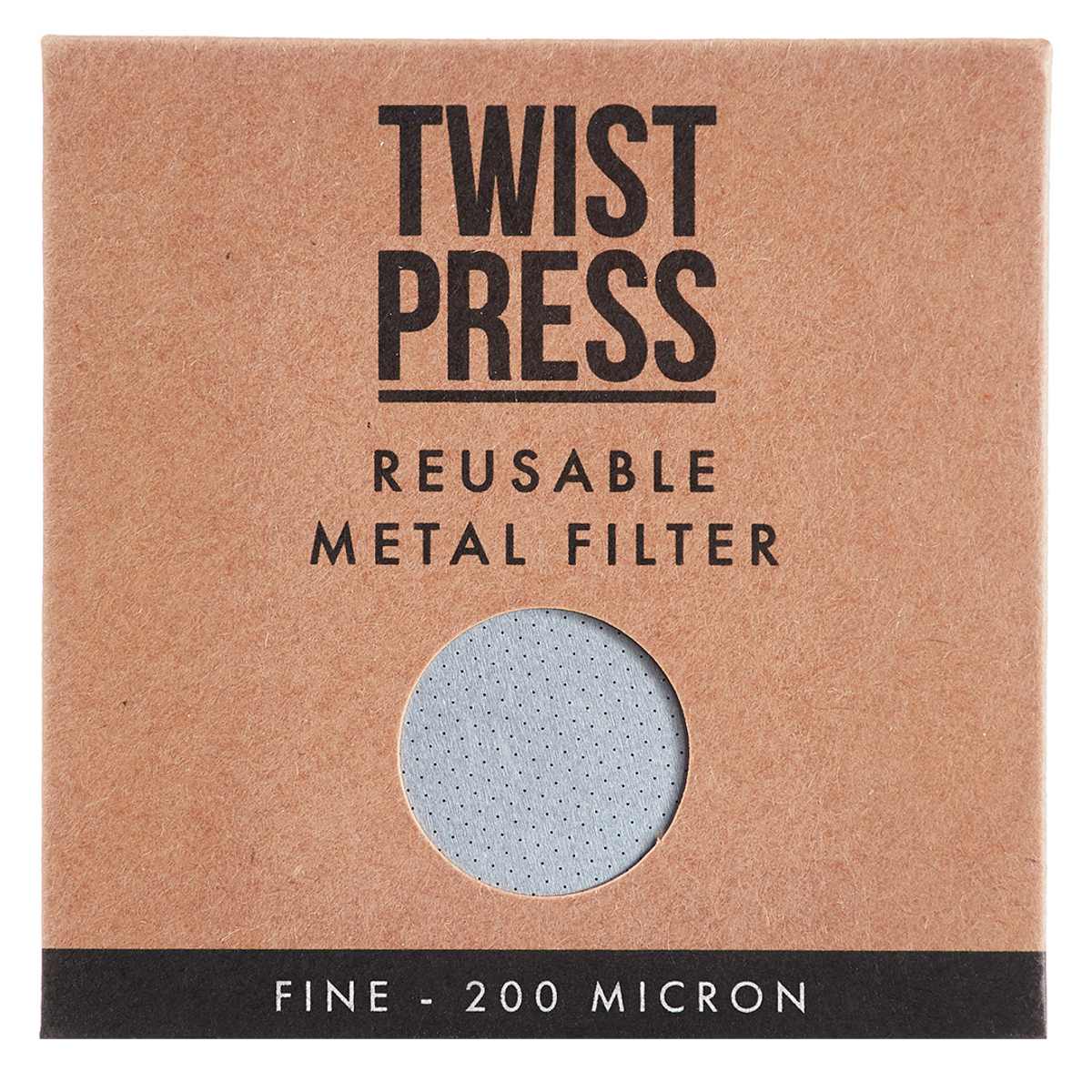 ツイストプレス 専用 BARISTA＆CO フィルター Fine Metal Filter （ バリスタ＆コー ツイストプレス用 交換用 ステンレス メタルフィルター コーヒーフィルター コーヒー プレス 珈琲 ドリッパー コーヒーメーカー ）