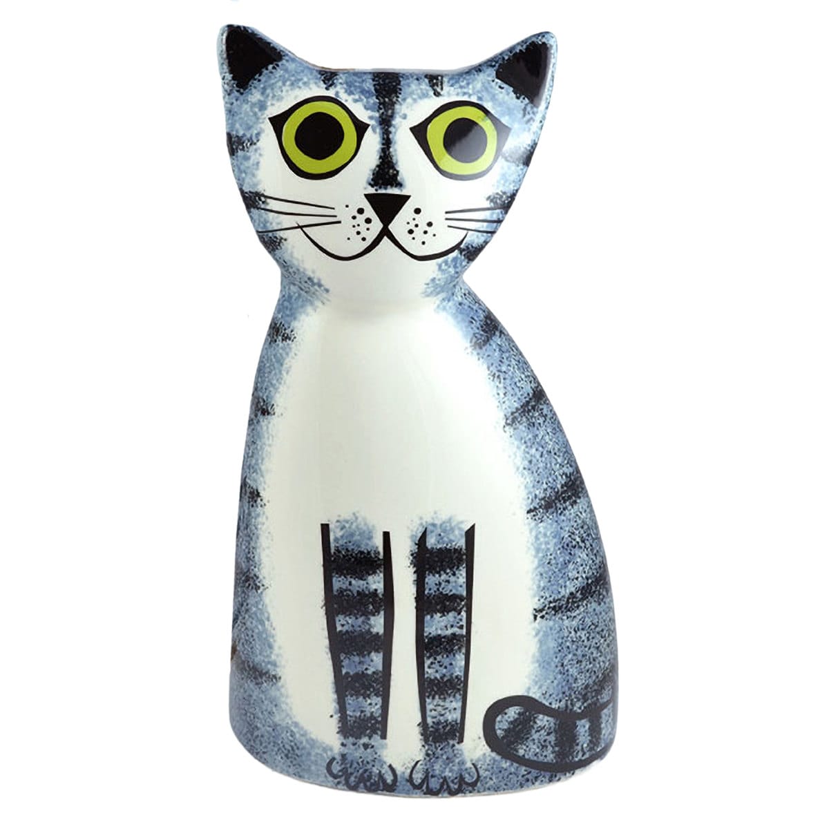 貯金箱 Hannah Turner Money box Cat ネコ （ ハンナターナー マネーボックス コイン マネーバンク 500円玉 貯まる コイン入れ 500円玉貯金 置物 陶器 猫 オブジェ 雑貨 ゴム栓付き 硬貨 アニマル グッズ おしゃれ かわいい ねこ ） 【TABBY】