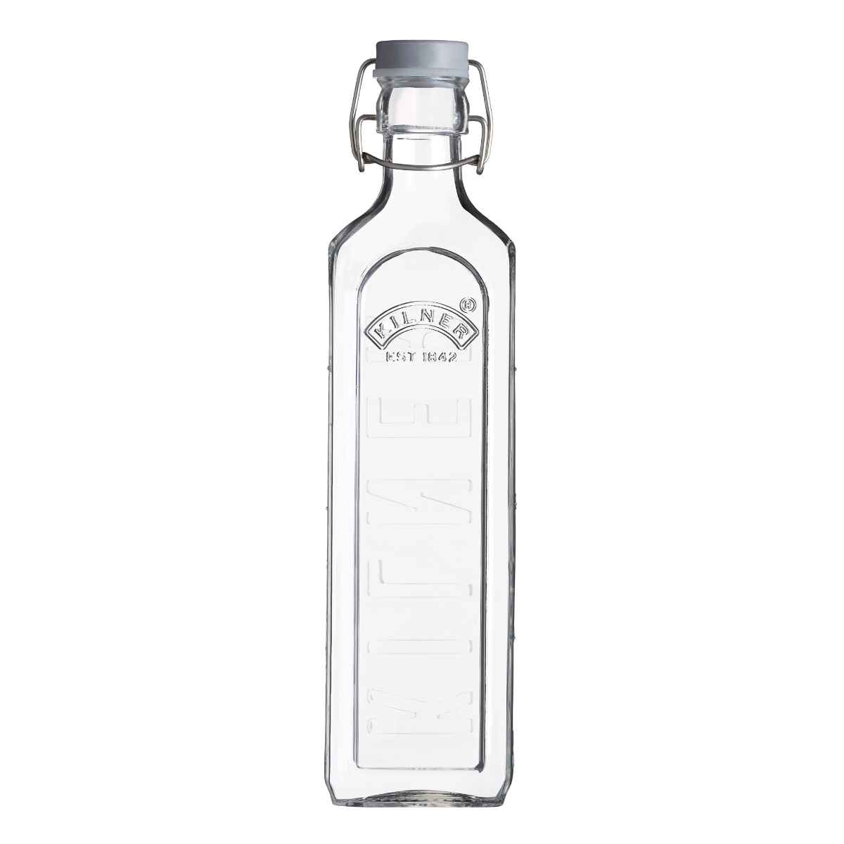 保存容器 KILNER ボトル CLIP TOP BOTTLE 1L （ キルナー 瓶 クリップトップボトル 保存瓶 ガラス 1000ml 密閉 食洗器対応 ビネガー オイル ソース 保存 ビン ジャー ドリンク オイルボトル ガラスボトル ）