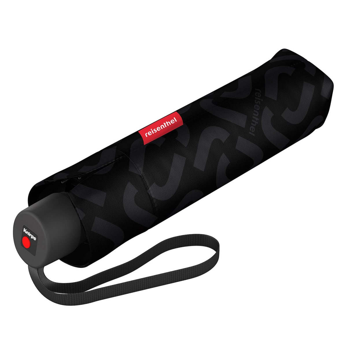 折りたたみ傘 ライゼンタール 99cm UMBRELLA POCKET CLASSIC （ reisenthel 傘 折りたたみ レディース メンズ 大きい 頑丈 丈夫 折り畳み アンブレラ 撥水 速乾 グラスファイバー 8本骨 手動 雨傘 男女兼用 ） 【SIGNATUREBLACK】