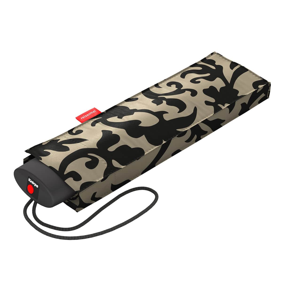 折りたたみ傘 ライゼンタール 97cm UMBRELLA POCKET MINI （ reisenthel 傘 折りたたみ レディース メンズ 大きい 軽量 丈夫 折り畳み アンブレラ 頑丈 撥水 速乾 グラスファイバー フラット 男女兼用 ） 【BAROQUETAUPE】