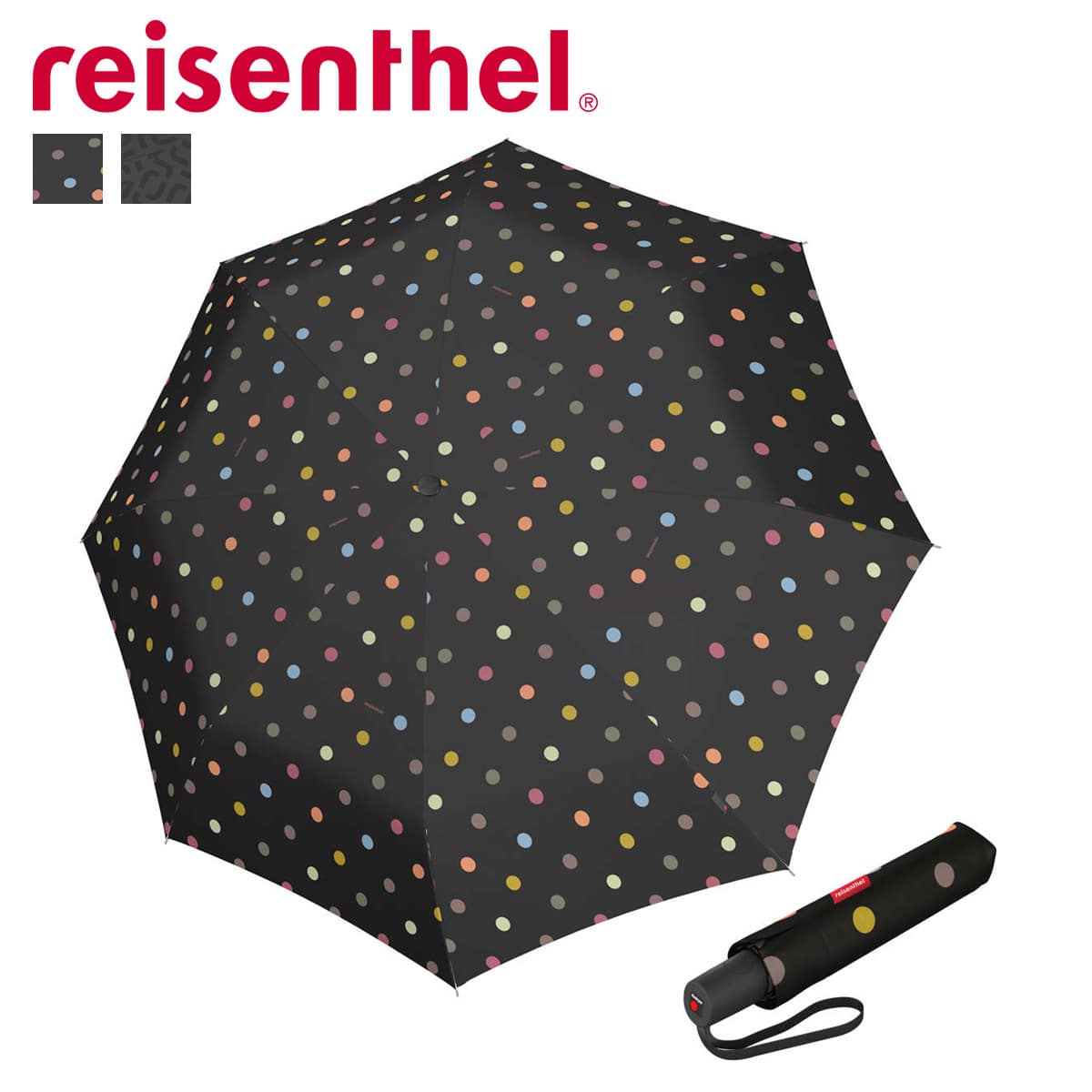折りたたみ傘 ライゼンタール 97cm UMBRELLA POCKET DUOMATIC （ reisenthel 傘 折りたたみ レディース メンズ 大きい 丈夫 折り畳み アンブレラ 頑丈 撥水 速乾 グラスファイバー カサ 男女兼用 自動 ） 【BAROQUETAUPE】