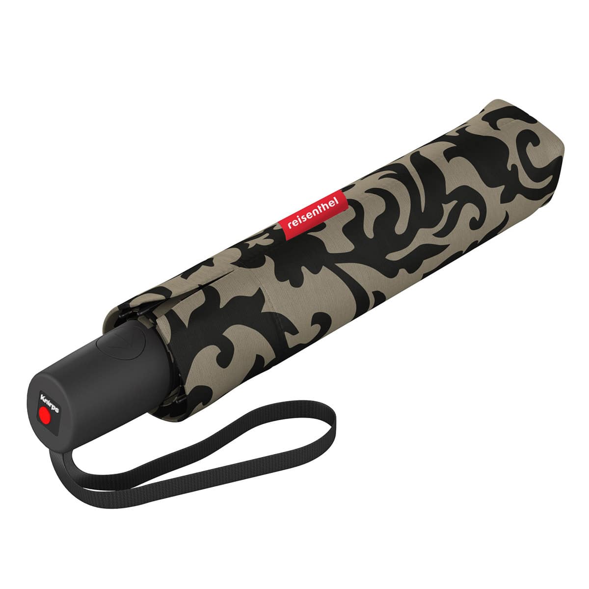 折りたたみ傘 ライゼンタール 97cm UMBRELLA POCKET DUOMATIC （ reisenthel 傘 折りたたみ レディース メンズ 大きい 丈夫 折り畳み アンブレラ 頑丈 撥水 速乾 グラスファイバー カサ 男女兼用 自動 ） 【BAROQUETAUPE】