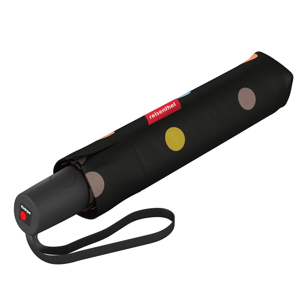 折りたたみ傘 ライゼンタール 97cm UMBRELLA POCKET DUOMATIC （ reisenthel 傘 折りたたみ レディース メンズ 大きい 丈夫 折り畳み アンブレラ 頑丈 撥水 速乾 グラスファイバー カサ 男女兼用 自動 ） 【DOTS】