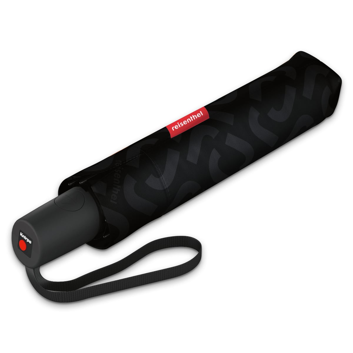 折りたたみ傘 ライゼンタール 97cm UMBRELLA POCKET DUOMATIC （ reisenthel 傘 折りたたみ レディース メンズ 大きい 丈夫 折り畳み アンブレラ 頑丈 撥水 速乾 グラスファイバー カサ 男女兼用 自動 ） 【HOTSTAMPBLACK】