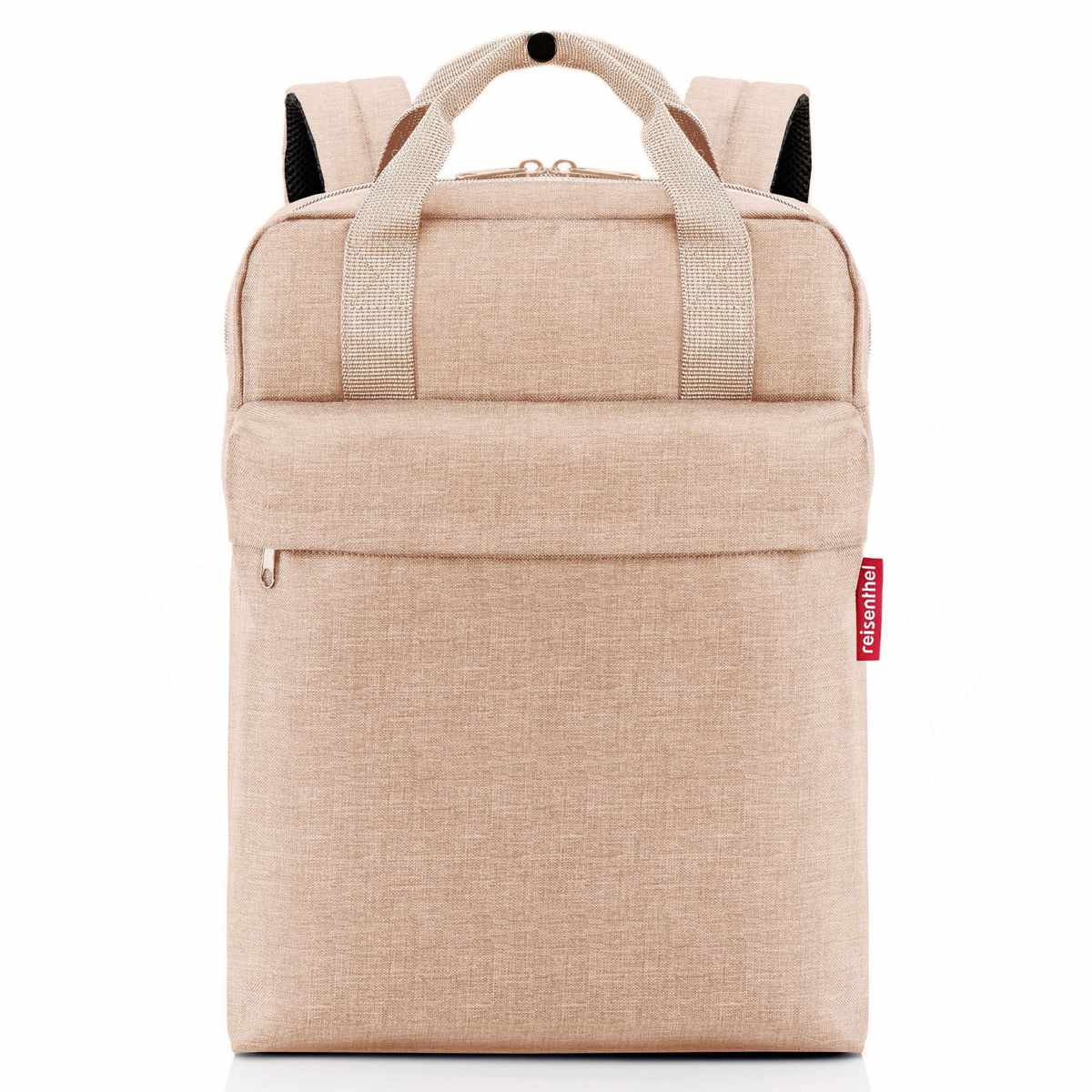 リュック ライゼンタール ALLDAY BACKPACK M TWIST （ 四角 ダブルファスナー バックパック レディース 大人 通勤 通学 おしゃれ ノートパソコン タブレット エコバッグ ママバッグ マザーズバッグ ） 【COFFEE】