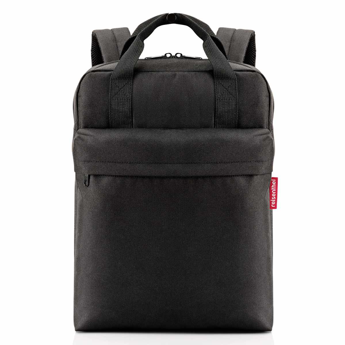 リュック ライゼンタール ALLDAY BACKPACK M （ 四角 ダブルファスナー バックパック レディース 大人 通勤 通学 おしゃれ ノートパソコン タブレット エコバッグ ママバッグ マザーズバッグ ） 【BLACK】