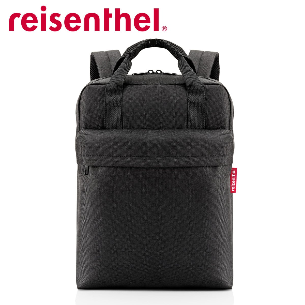 リュック reisenthel ALLDAY BACKPACK M BLACK （ ライゼンタール リュックサック バックパック レディース メンズ 大人 通勤 通学 ノートパソコン タブレット ママバッグ マザーズバッグ 軽量 おしゃれ ）