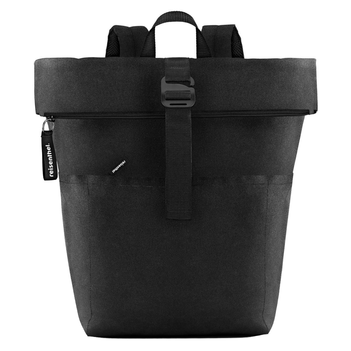 リュック ライゼンタール ROLLTOP BACKPACK （ reisenthel ロールトップ バックパック リュックサック レディース メンズ バッグ かばん 大容量 通勤 通学 収納 大人 ノートパソコン タブレット PC おしゃれ ） 【BLACK】