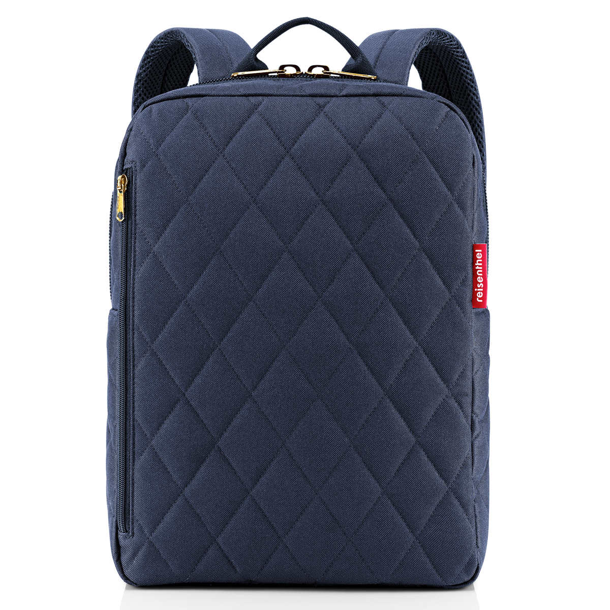 リュック ライゼンタール CLASSIC BACKPACK M RHOMBUS 13L （ reisenthel リュックサック 四角 バックパック レディース 通勤 通学 おしゃれ 女子 メンズ バッグ かばん ビジネス 学校 仕切り ） 【MIDNIGHTGOLD】