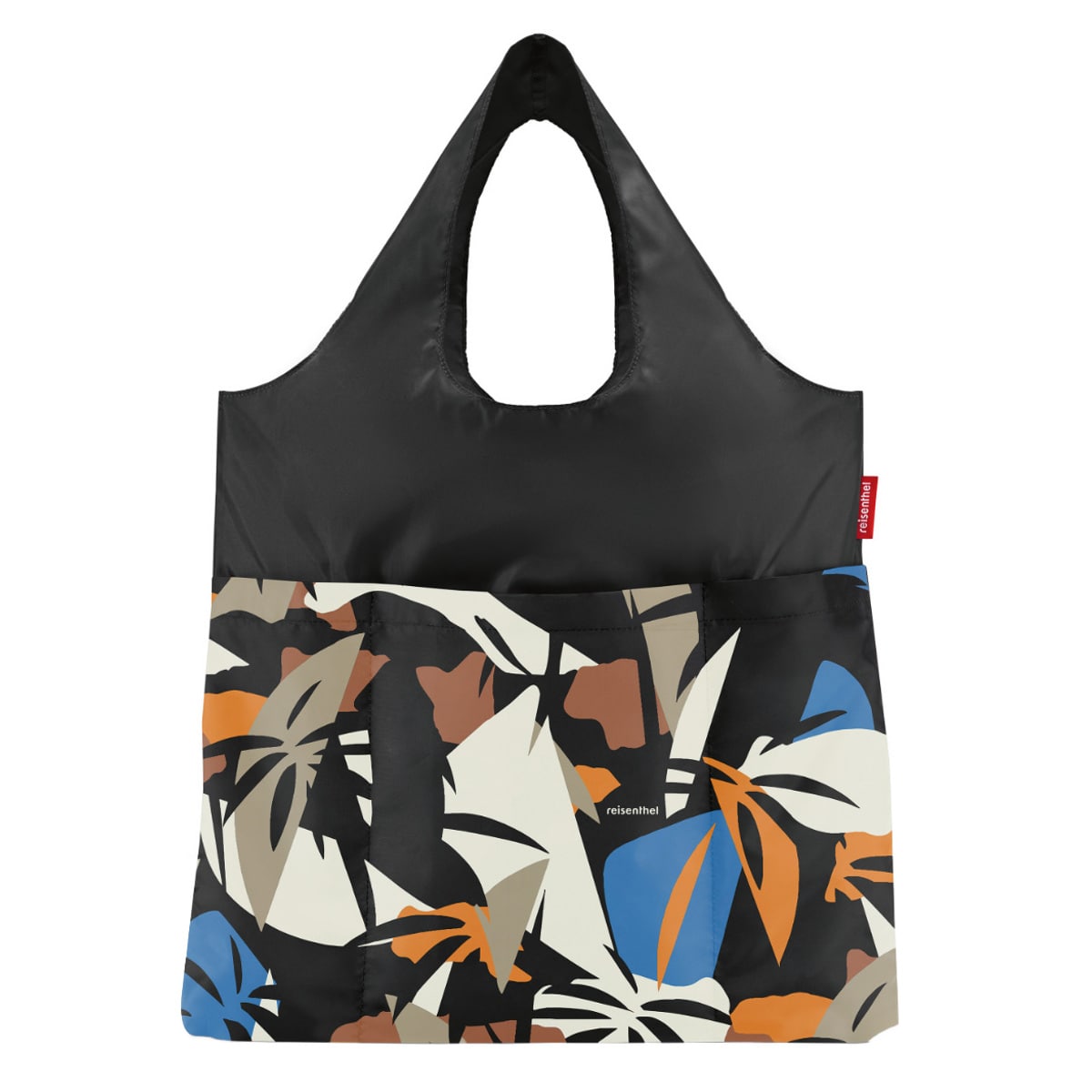 【アウトレット】エコバッグ reisenthel MINI MAXI SHOPPER PLUS 20L （ エコバッグ ミニマキシショッパープラス マイバッグ ポケット 撥水加工 大容量 折りたたみ マチ付き お買い物バッグ コンパクト 肩掛け ） 【MIAMIBLACK】