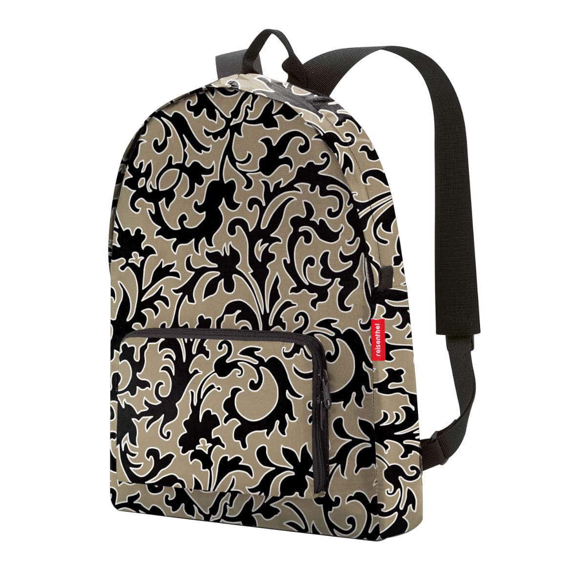 リュック reisenthel MINI MAXI RUCKSACK （ リュックサック 折りたたみ 軽量 エコバッグ マイバッグ レディース 撥水加工 買物 旅行 お買い物バッグ おしゃれ 携帯 コンパクト 持ち運び ショッピングバッグ ） 【BAROQUEMARBLE】