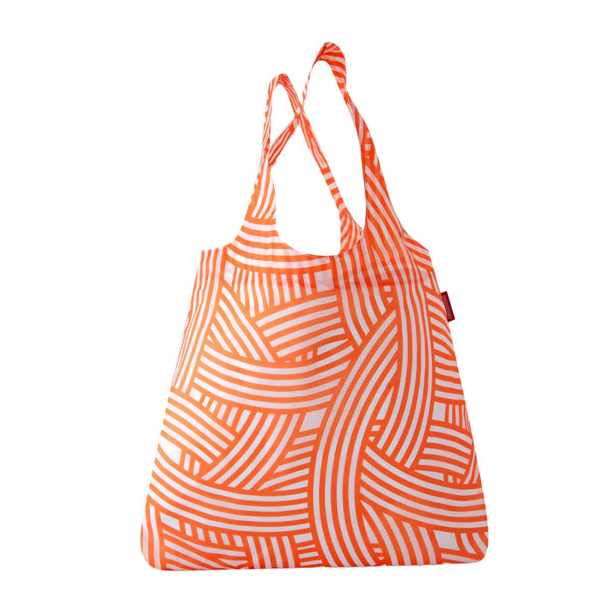 【アウトレット】 エコバッグ reisenthel MINI MAXI SHOPPER SHOULDER 15L （ ミニマキシショッパー 折りたたみ マチ付き 撥水加工 お買い物バッグ サブバッグ 肩掛け 折り畳み ライゼンタール ） 【ZEBRAAPRICOT】