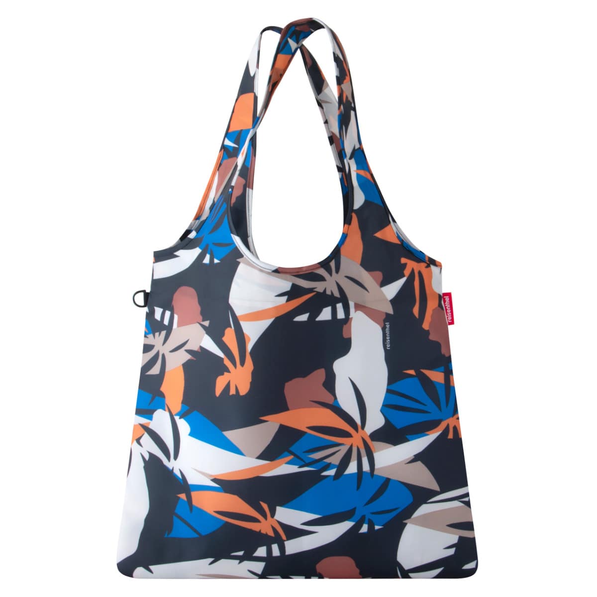 【アウトレット】 エコバッグ reisenthel MINI MAXI SHOPPER L 18L （ マイバッグ 折りたたみ コンパクト 撥水加工 大容量 サブバッグ レジ袋 トートバッグ 肩掛け 柄 おしゃれ ライゼンタール ） 【MIAMIBLACK】