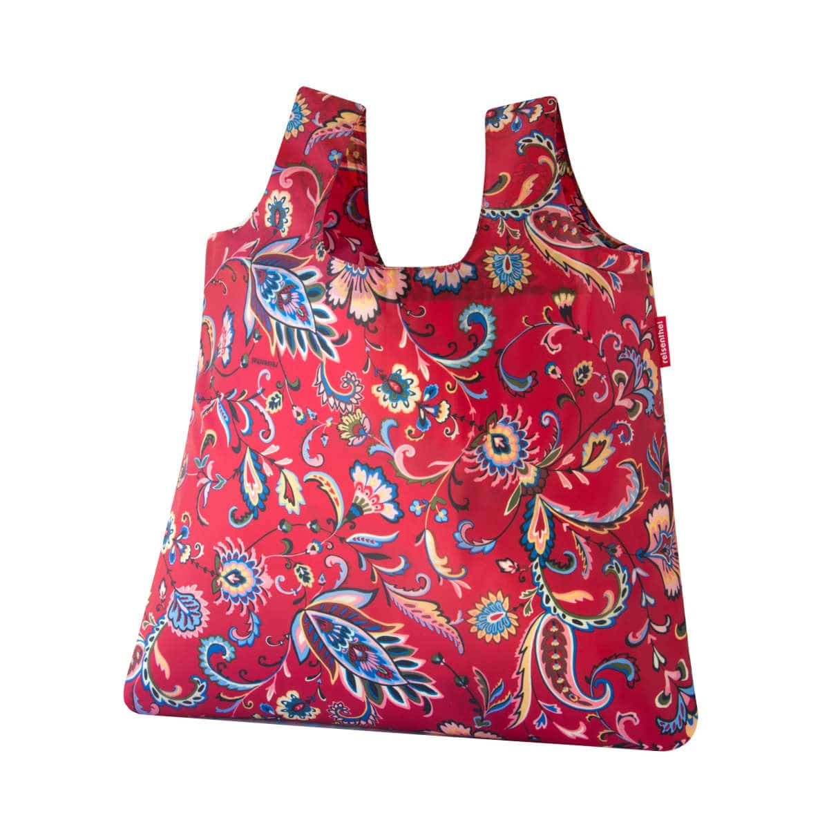 【アウトレット】 エコバッグ reisenthel ライゼンタール MINI MAXI SHOPPER POCKET 15L （ ショッピングバッグ マイバッグ 折りたたみ コンパクト 撥水加工 お買い物 サブバッグ レジ袋 トートバッグ おしゃれ ライゼンタール ） 【PAISLEYRUBY】