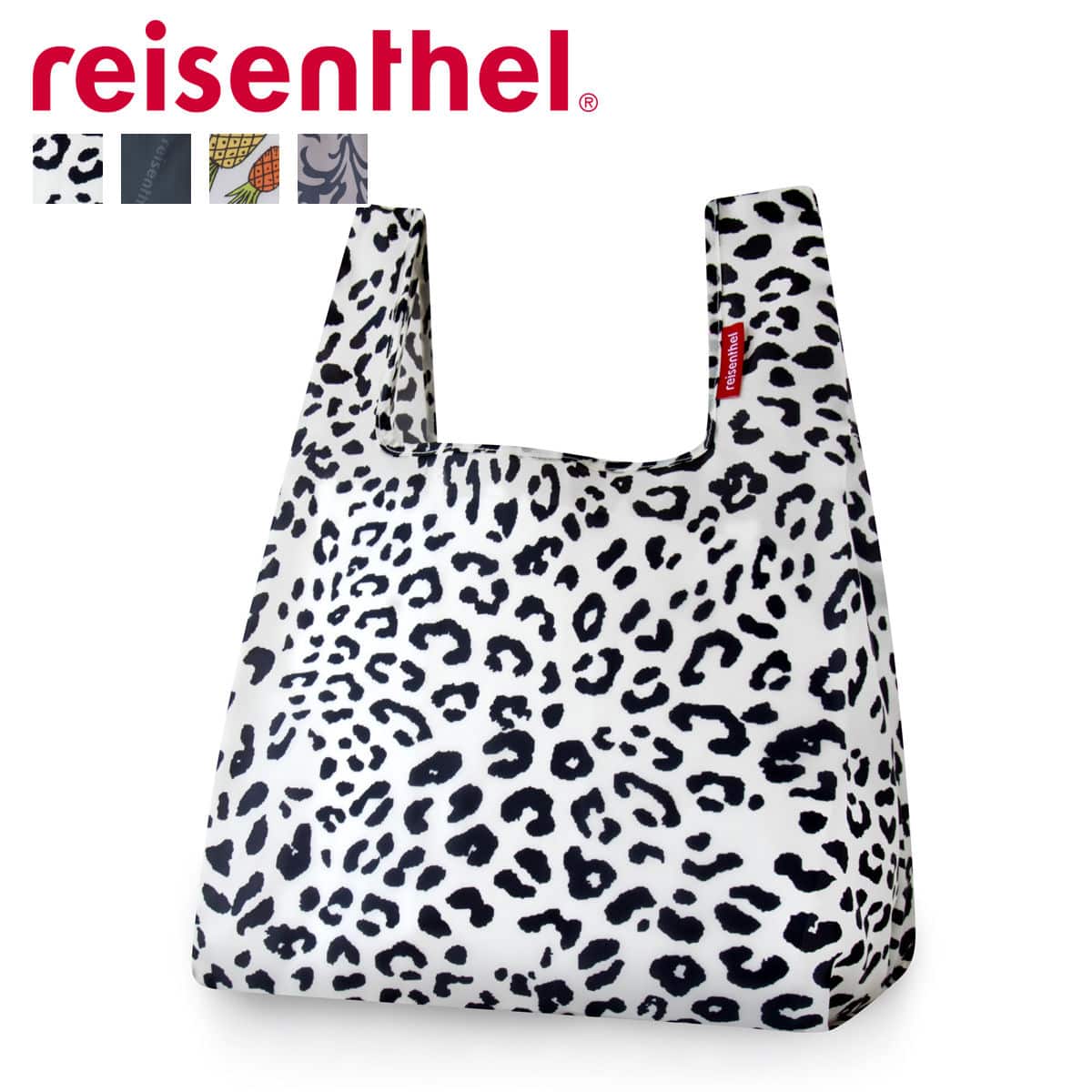 エコバッグ reisenthel ライゼンタール MINI MAXI SHOPPER XS 8L （ ミニマキシショッパー ショッピングバッグ マイバッグ コンビニ 弁当 折りたたみ マチ広 撥水加工 お買い物バッグ 手提げ おしゃれ 小さい 収納ポーチ付き ） 【BAROQUETAUPE】